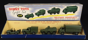 Dinky toys gift set 699 military vehicles ee122 front