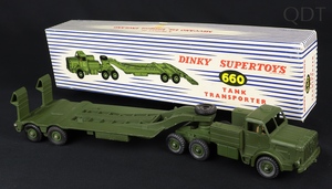 Dinky supertoys 660 tank transporter ee134 front