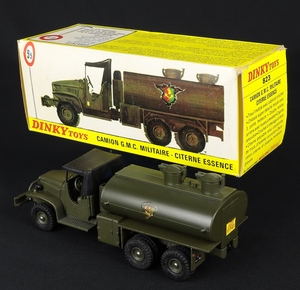 French dinky toys 823 military gmc truck ee135 back