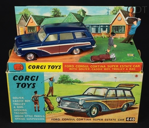 Corgi gift set 440 ford consul cortina super estate car ee153 front