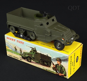French dinky toys 822 half track m3 ee159 front