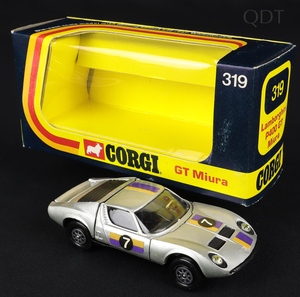 Corgi toys 319 lamborghini p400 miura ee167 front