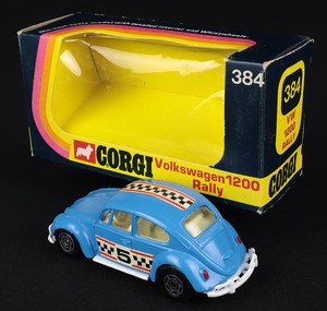 Corgi toys 384 volkswagen 1200 rally ee182 back