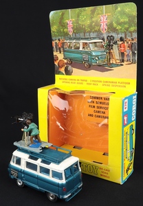 Corgi toys 479 commer mobile camera van samuelson's ee188 back