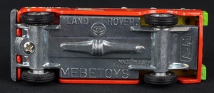 Mebetoys models a40 land rover transamerican ee205 base