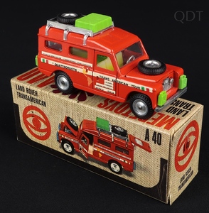 Mebetoys models a40 landrover transamerican ee205 front