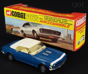 Corgi toys 304 chevrolet ss350 camaro ee238 front