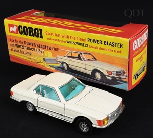 Corgi toys 393 mercedes 350sl ee242 front