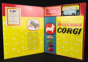 The great book corgi marcel cleemput routemaster bus ee245 bus