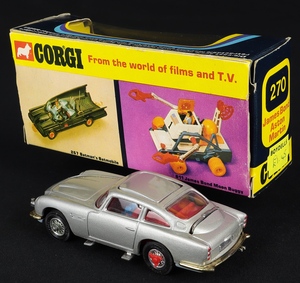 Corgi toys 270 james bond aston martin db5 ee264 back