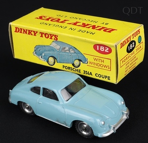 Dinky toys 182 porsche 356a coupe ee335 front