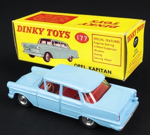 Dinky toys 177 opel kapitan ee337 back