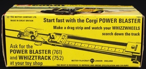 Corgi toys 164 wild honey dragster ee359 box