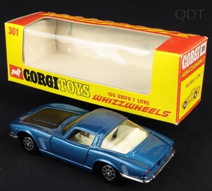 Corgi toys 301 iso grifo 3 litre ee362 back