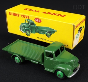 Dinky toys 422 fordson thames flat truck ee373 front