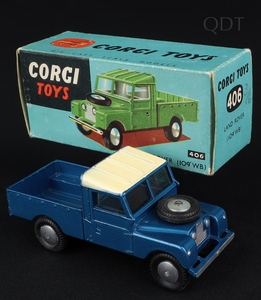 Corgi toys 406 landrover ee392 front