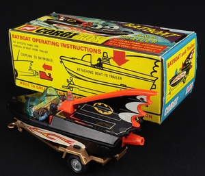 Corgi toys 107 batboat trailer ee405 back