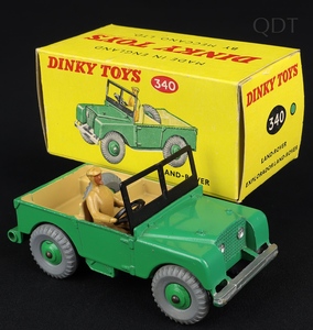 Dinky toys 340 landrover ee413 front