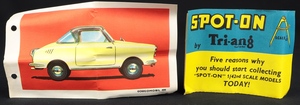 Spot on models 131 goggomobile  super ee433 leaflets