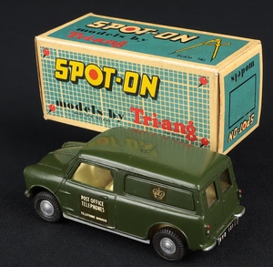 Spot on models 210:2 morris telephone van ee444 back