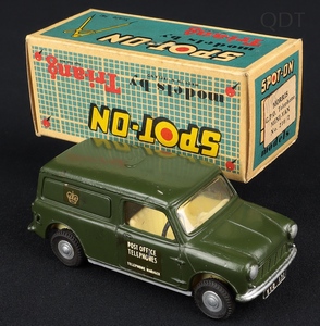 Spot on models a 210:2 morris telephone van ee444 front