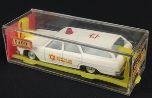 Sabra models 8100 chevelle station wagon ambulance ee453 back