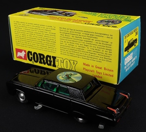 Corgi toys 268 green hornet ee460 back