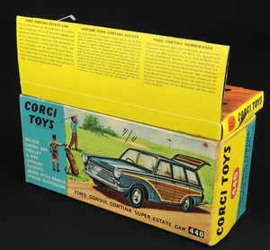 Corgi toys 440 golfing cortina ee461 box reverse