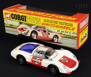 Corgi toys 371 porsche carrera 6 ee475 front