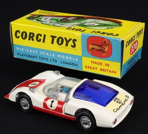 Corgi toys 330 porsche carrera ee476 back