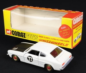 Corgi toys 303 roger clark's ford capri e478 back