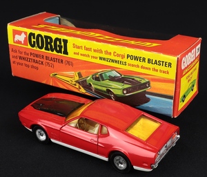 Corgi toys 391 james bond mustang ee480 back