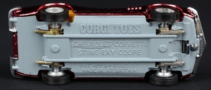 Corgi toys 300 corvette stingray ee482 base