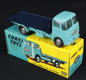 Corgi toys 457 erf platform lorry ee487 front