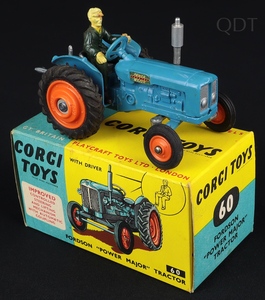 Corgi toys 60 fordson power major tractor ee489 front