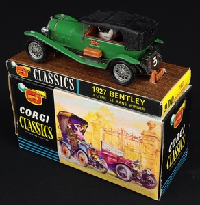 Corgi classics 900 1927 bentley ee512 back