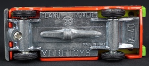 Mebetoys models a40 landrover transamerican ee528 base