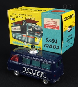 Corgi toys 464 commer police van ee533 back