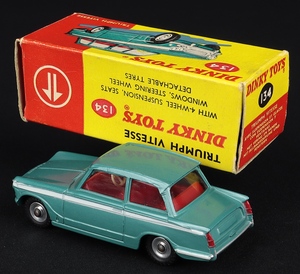 Dinky toys 134 triumph vitesse ee547 back