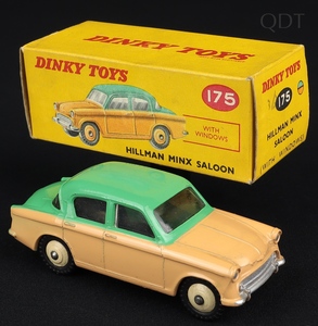 Dinky toys 175 hillman minx saloon ee551 front