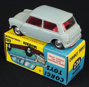 Corgi toys 226 morris a mini minor ee569 back