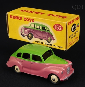 Dinky toys 152 austin devon saloon ee601 front