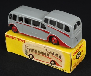 Dinky toys 280 observation coach ee604 back