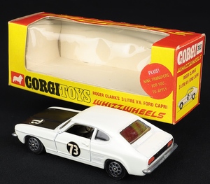 Corgi toys 303 roger clark's ford capri ee606 back