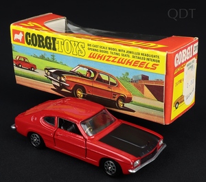 Corgi toys 311 ford capri ee618 front