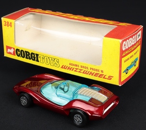 Corgi toys 384 adams bros probe 16 ee622 back