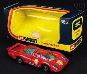 Corgi toys 385 porsche 917 ee628 front