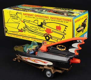 Corgi toys 107 batboat trailer ee651 back