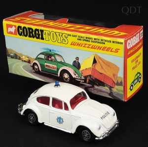 Corgi toys 373 volkswagen politie ee677 front
