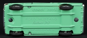 Corgi toys 320 ford mustang ee686 base